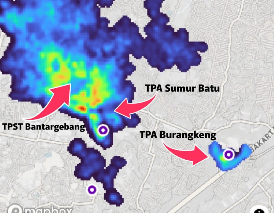 Tiga TPA di Bekasi Masuk Radar Satelit Dunia, Sumbang Emisi Metana Terbesar Kedua